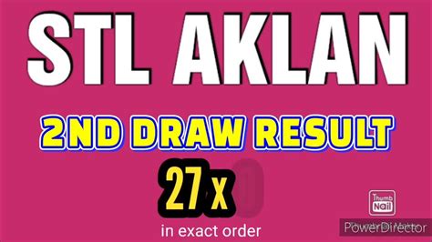 STL AKLAN RESULT TODAY 2ND DRAW AUGUST 1, 2024 .